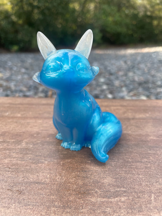 Sitting Ice Fox